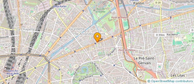 localisation de l'entreprise ENCORE & ENCORE  PARIS