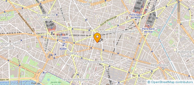 localisation de l'entreprise ENCORE MAGAZINE  PARIS