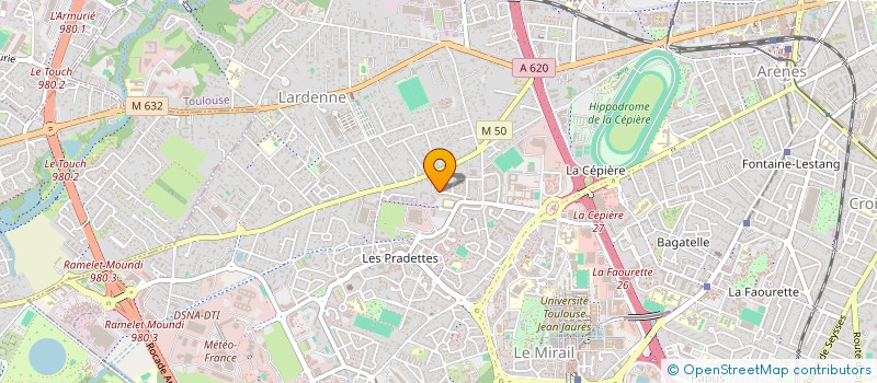 localisation de l'entreprise ENCORE MUSIQUE CREATEURS à TOULOUSE