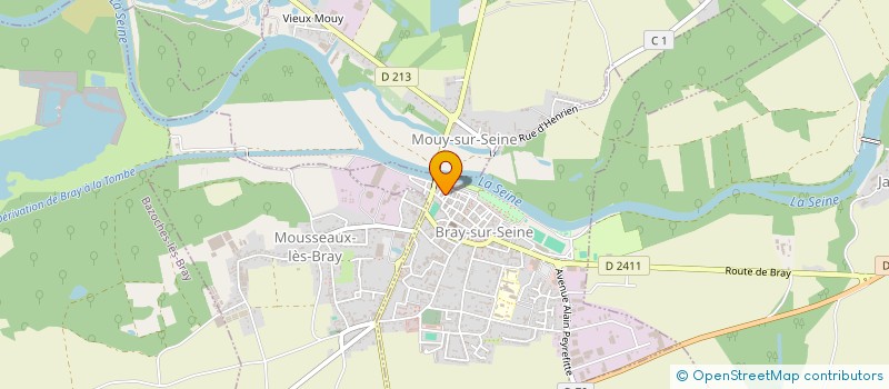 localisation de l'entreprise ENCORE PLUS BELLE  BRAY-SUR-SEINE