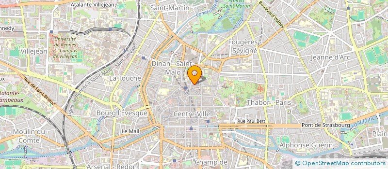 localisation de l'entreprise ENCORPS, DANS TOUS LES SENS  RENNES