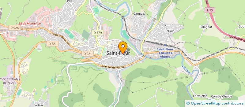 localisation de l'entreprise ENCR'ECO à SAINT-FLOUR
