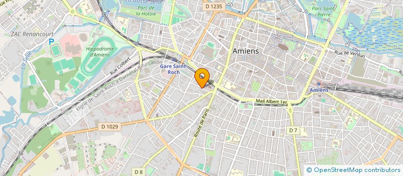 localisation de l'entreprise ENCRAGE EDITION à AMIENS