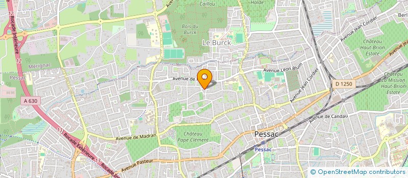 localisation de l'entreprise ENCRE  PESSAC