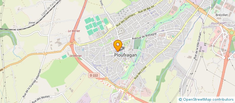 localisation de l'entreprise ENCRE CRISTALLINE EDITIONS  PLOUFRAGAN