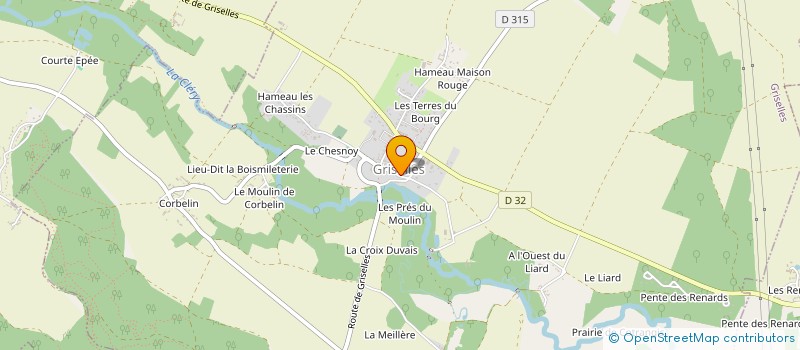 localisation de l'entreprise ENCRE DE VOIX à FERRIERES EN GATINAIS