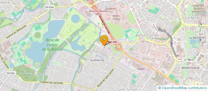 localisation de l'entreprise ENCRE ET PAPIER à TOULOUSE