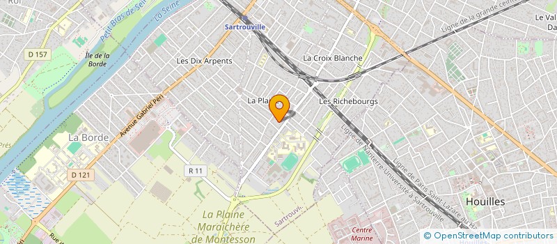 localisation de l'entreprise ENCRE'N CO à SARTROUVILLE