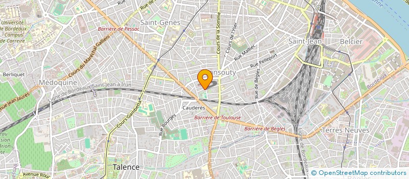 localisation de l'entreprise ENCRE NOIRE  BORDEAUX