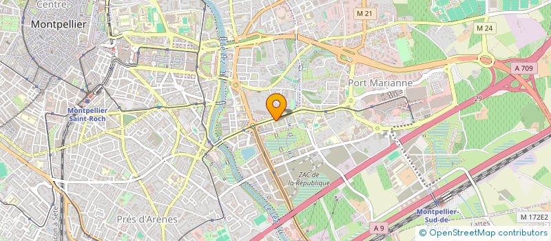 localisation de l'entreprise ENCRE & PLANETE MONTPELLIER à MONTPELLIER