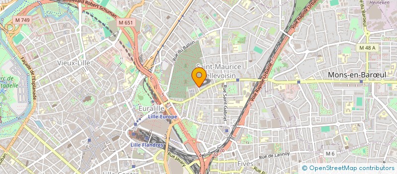 localisation de l'entreprise ENCRE POUR PRO à LILLE