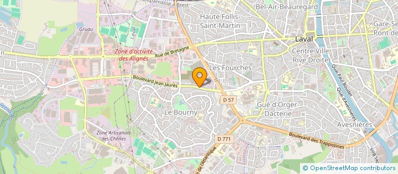localisation de l'entreprise ENCRE SIRIUS à LAVAL