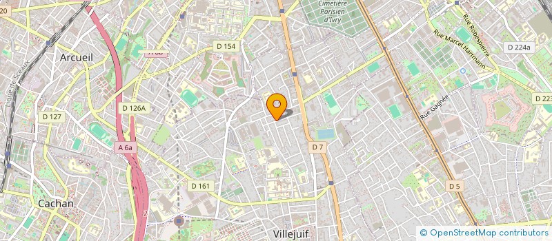 localisation de l'entreprise ENCRE VIVE  VILLEJUIF