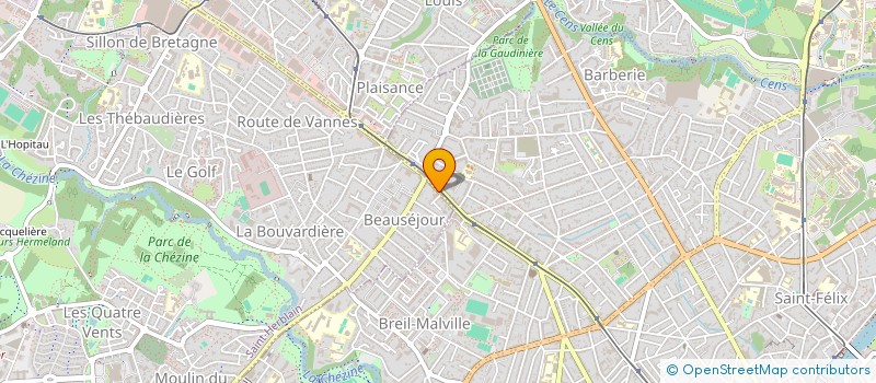 localisation de l'entreprise ENCRECO à SAINT-HERBLAIN