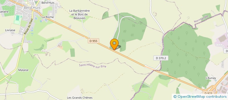 localisation de l'entreprise ENCRES ET VERNIS à BERD'HUIS