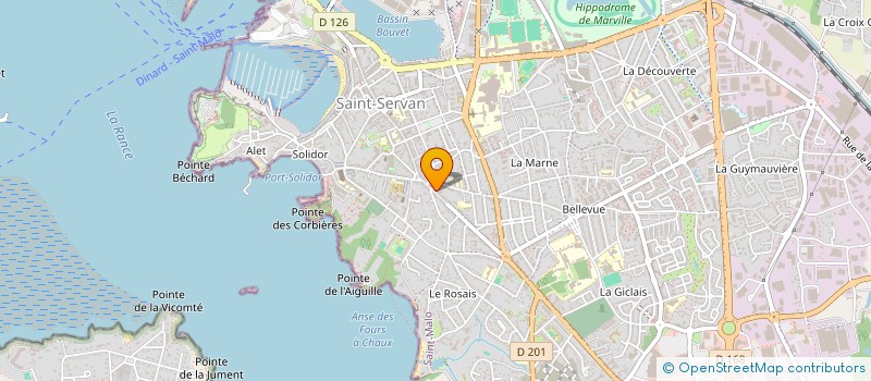 localisation de l'entreprise ENCUENTRO  SAINT-MALO