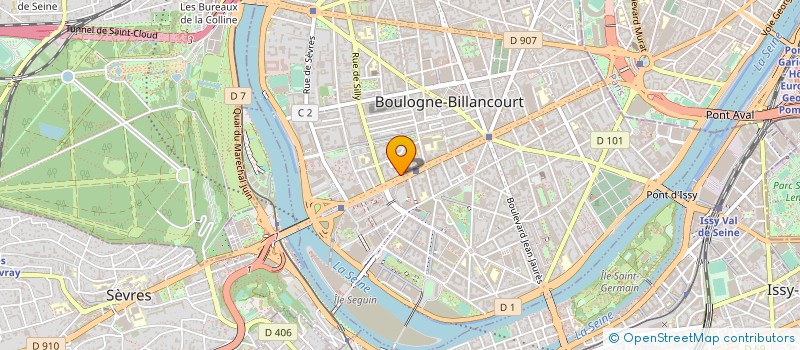 localisation de l'entreprise ENCYCLOPAEDIA UNIVERSALIS FRANCE à BOULOGNE-BILLANCOURT