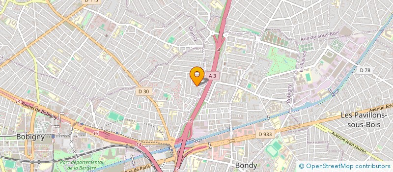 localisation de l'entreprise END CAR à BOBIGNY