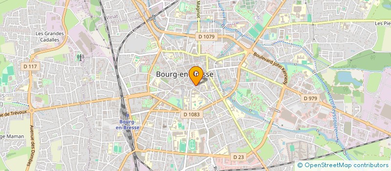 localisation de l'entreprise END K à BOURG-EN-BRESSE