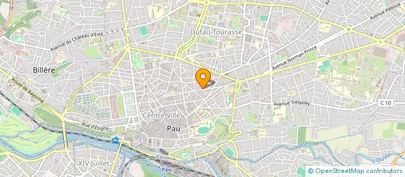 localisation de l'entreprise ENDABAN à PAU