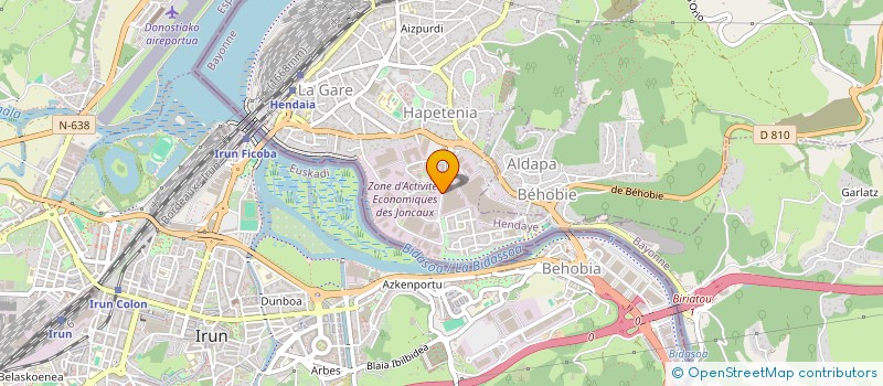 localisation de l'entreprise ENDAIA PADEL CLUB  HENDAYE