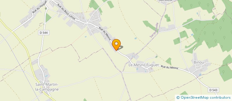 localisation de l'entreprise ENDALRINAY  SACQUENVILLE