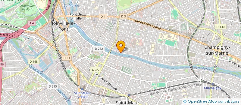 localisation de l'entreprise ENDANII  CHAMPIGNY-SUR-MARNE