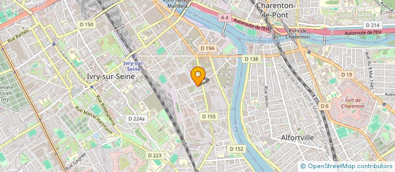 localisation de l'entreprise ENDEA RELATIONS  IVRY-SUR-SEINE