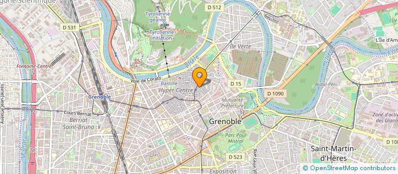 localisation de l'entreprise ENDEAVOUR  GRENOBLE