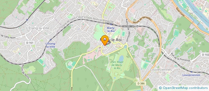 localisation de l'entreprise ENDEAVOUR FINANCE  MARLY-LE-ROI