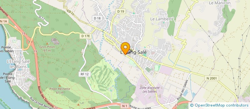localisation de l'entreprise ENDEL REUNION à SAINT-PIERRE