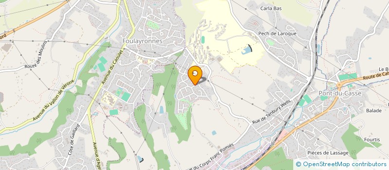 localisation de l'entreprise ENDEMIK LMNP  PONT-DU-CASSE