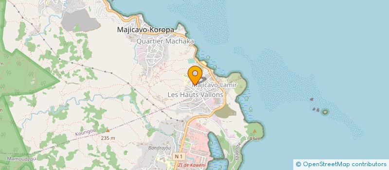 localisation de l'entreprise ENDEMIK MAYOTTE à MAMOUDZOU
