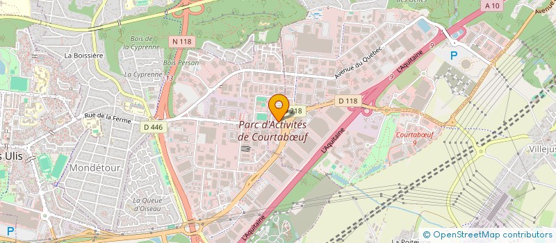 localisation de l'entreprise ENDEP à VILLEJUST