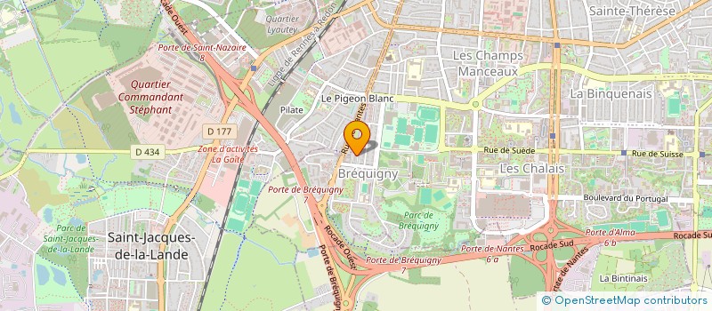 localisation de l'entreprise ENDER EVENT  SAINT-JACQUES-DE-LA-LANDE