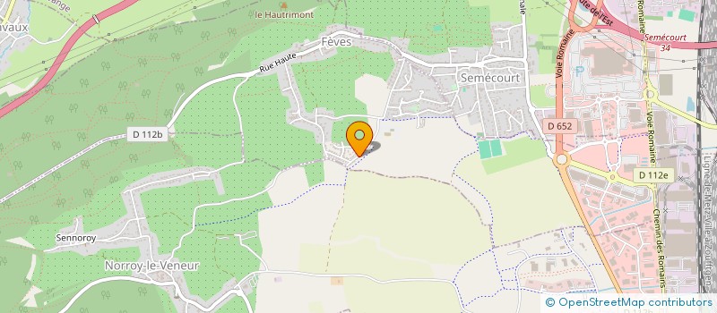 localisation de l'entreprise ENDEREST  SEMECOURT