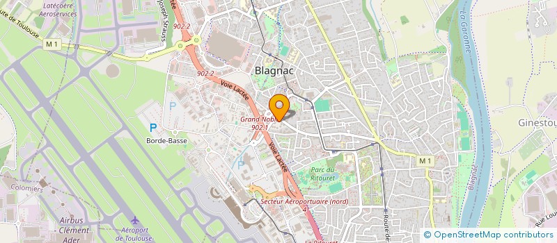 localisation de l'entreprise ENDESIOR CONSEIL  BLAGNAC