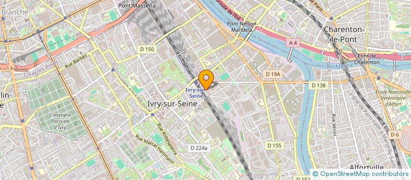 localisation de l'entreprise ENDEX SERVICE à IVRY-SUR-SEINE