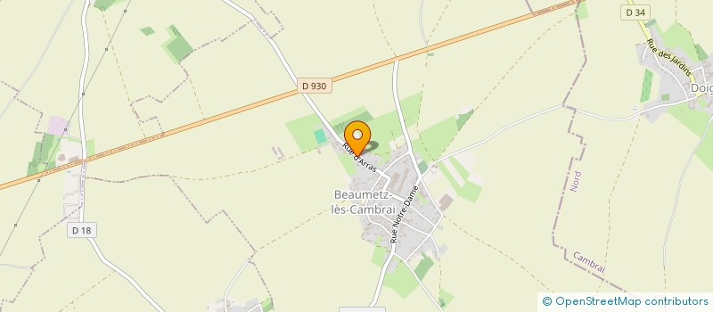 localisation de l'entreprise ENDIFINE à NEUVILLE-BOURJONVAL