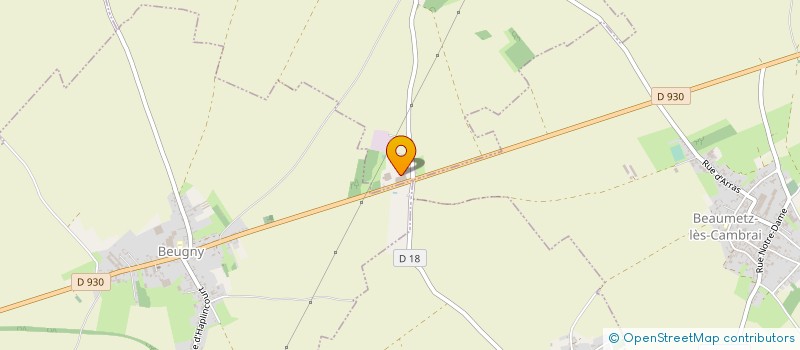 localisation de l'entreprise ENDIGRA à BEUGNY