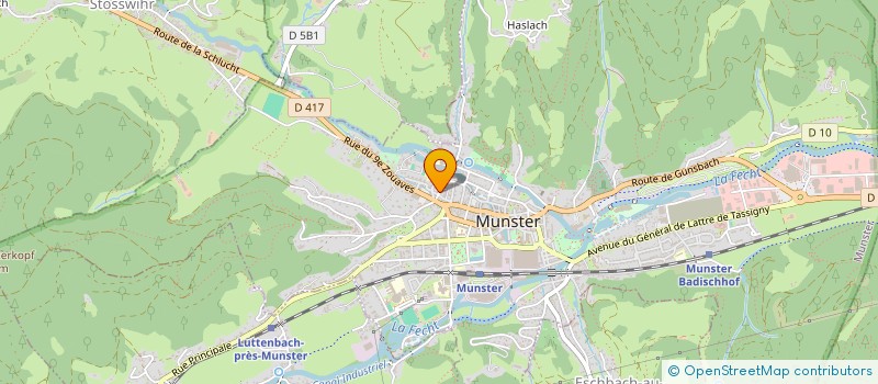 localisation de l'entreprise ENDILA  MUNSTER