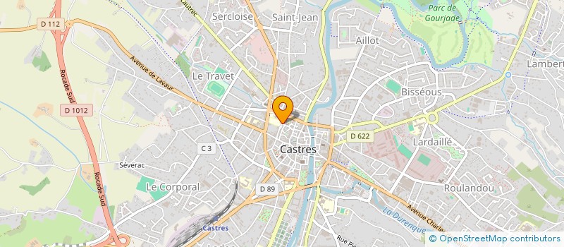 localisation de l'entreprise ENDIMIONE  CASTRES