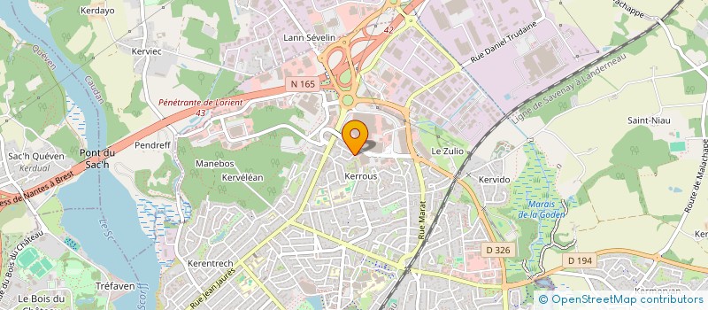 localisation de l'entreprise ENDINO  LANESTER