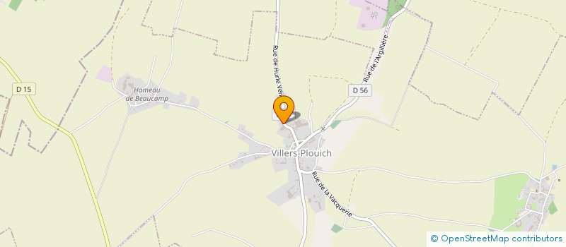 localisation de l'entreprise ENDIVES 2000 à VILLERS-PLOUICH