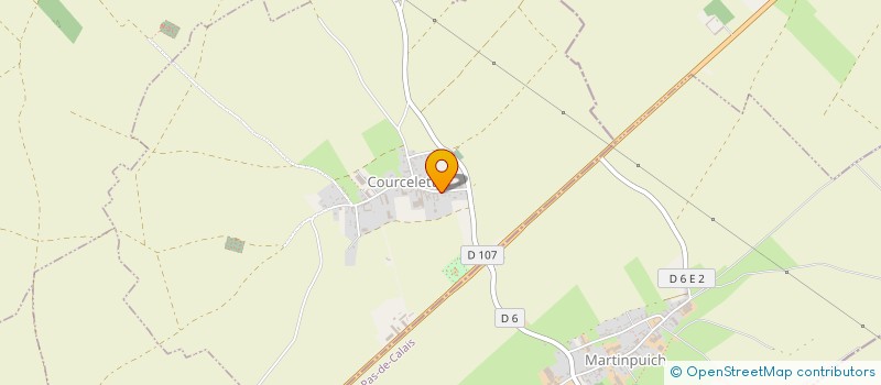 localisation de l'entreprise ENDIVES DE COURCELETTES à COURCELETTE