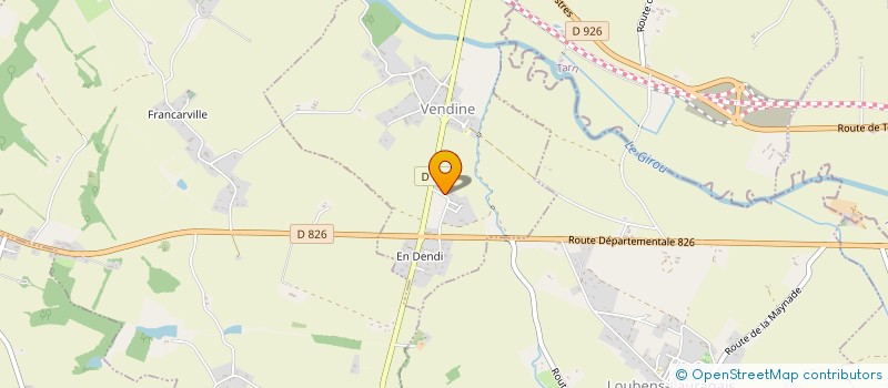 localisation de l'entreprise ENDIYANA  VENDINE