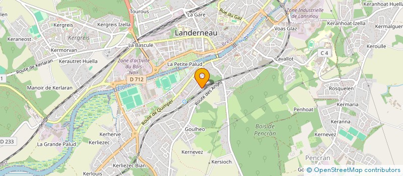 localisation de l'entreprise ENDLESS FUSION à LANDERNEAU