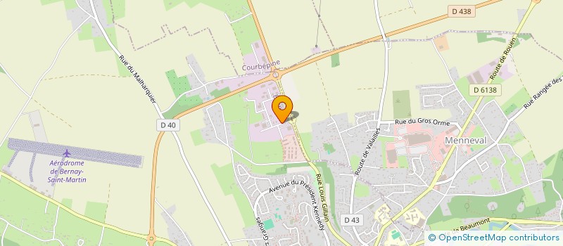localisation de l'entreprise ENDN à BERNAY
