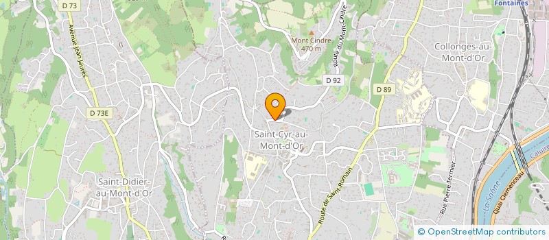 localisation de l'entreprise ENDO  SAINT-CYR-AU-MONT-D'OR