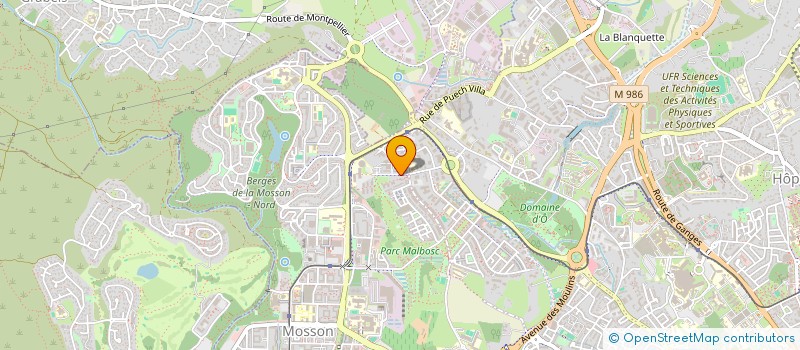 localisation de l'entreprise ENDO CAM à MONTPELLIER